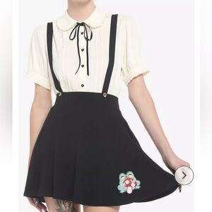 EUC Hot Topic suspender skirt